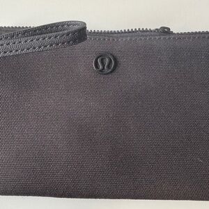 Lululemon Double Up Pouch Black Wristlet Wallet